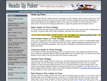 Tablet Screenshot of heads-up-poker.org